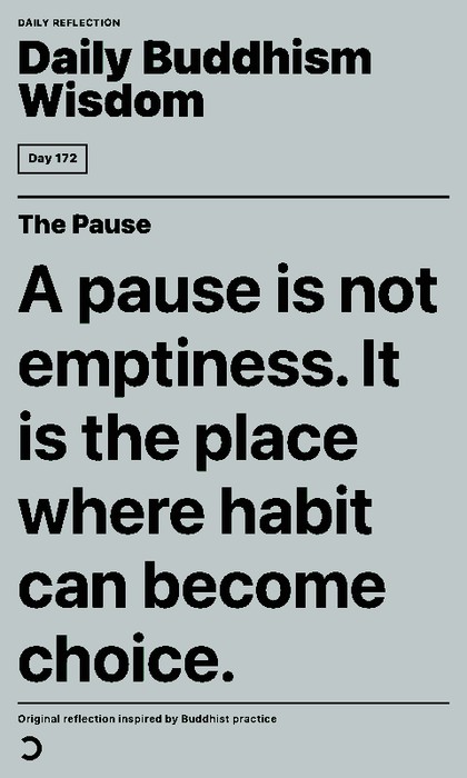 Daily Buddhism Wisdom Screenshot: Tagesweisheit im Hochformat