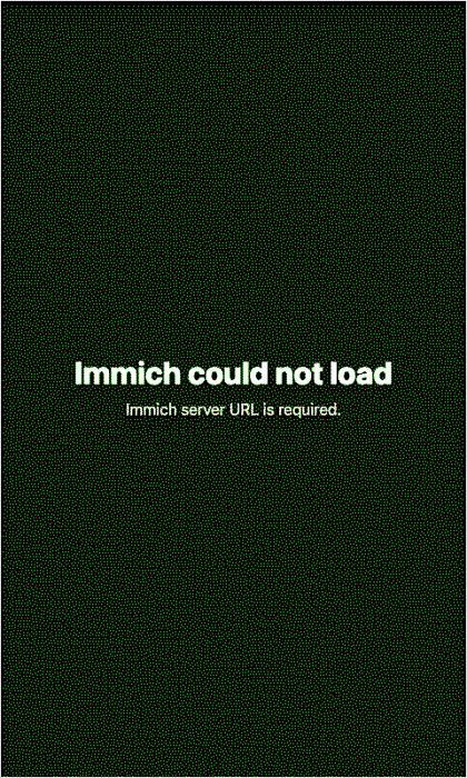 Immich Photos Screenshot: Favoriten mit Metadaten im Hochformat