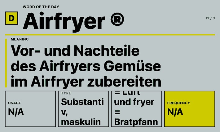 Duden Wort des Tages Screenshot: Wort des Tages im Querformat