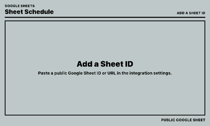 Google Sheet Table Screenshot: Beispieltabelle im Querformat