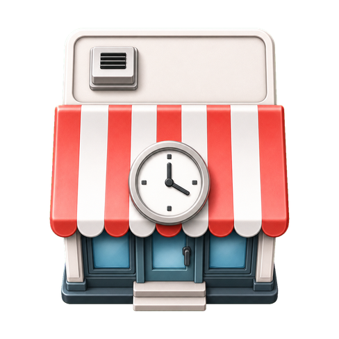  – Öffnungszeiten Icon