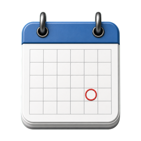  – Simple Calendar Icon